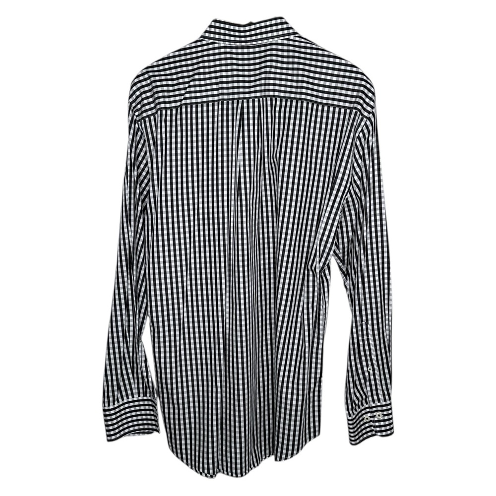 Peter Millar Button Down Gingham Plaid Shirt - image 5